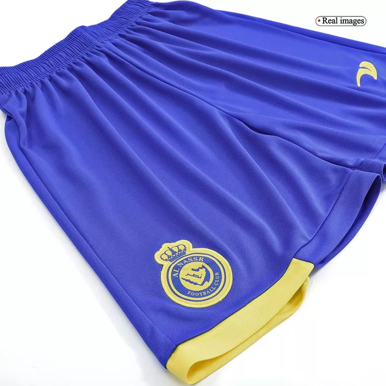 Al Nassr Home Soccer Shorts 2022/23 - vstockx