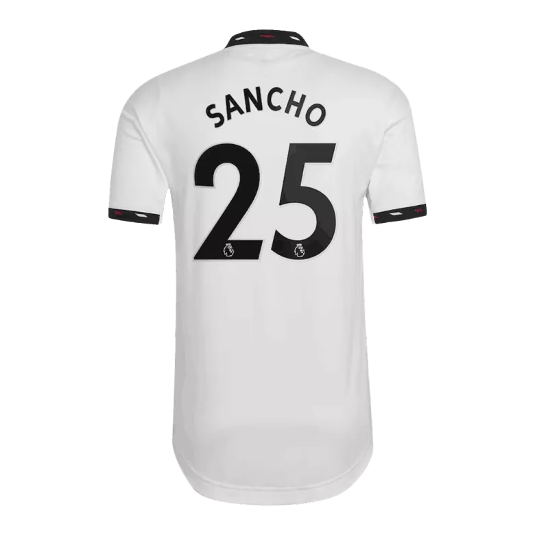 SANCHO #25 Manchester United Away Authentic Jersey 2022/23 - vstockx