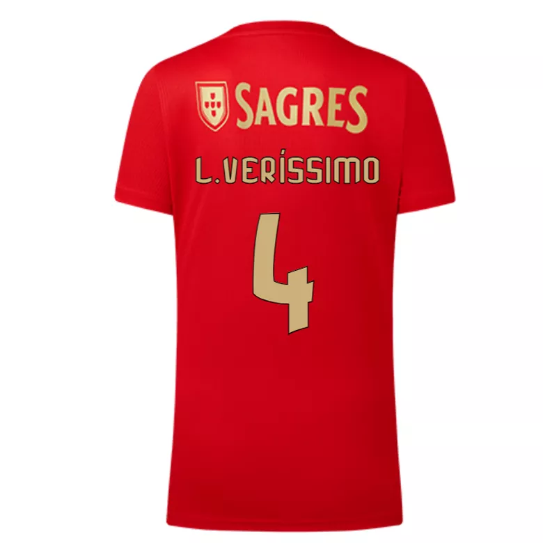 L.VER��SSIMO #4 Benfica Home Soccer Jersey 2020/21 - vstockx