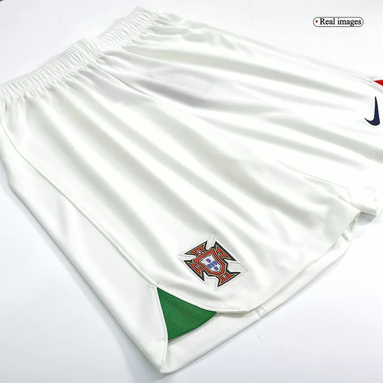 Portugal Away Soccer Shorts 2022 - vstockx