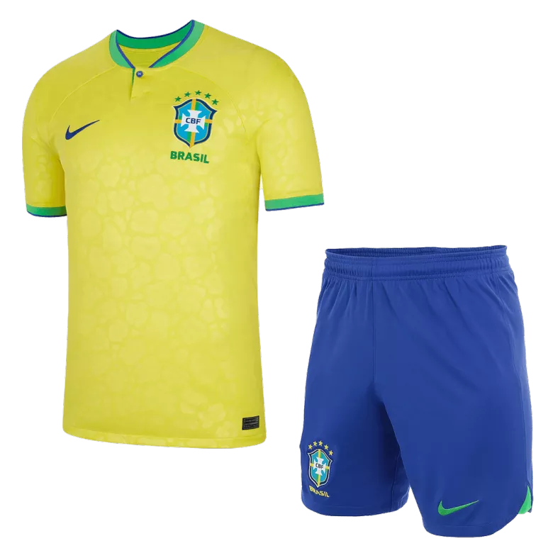 Brazil Home World Cup Jerseys Kit 2022 - vstockx