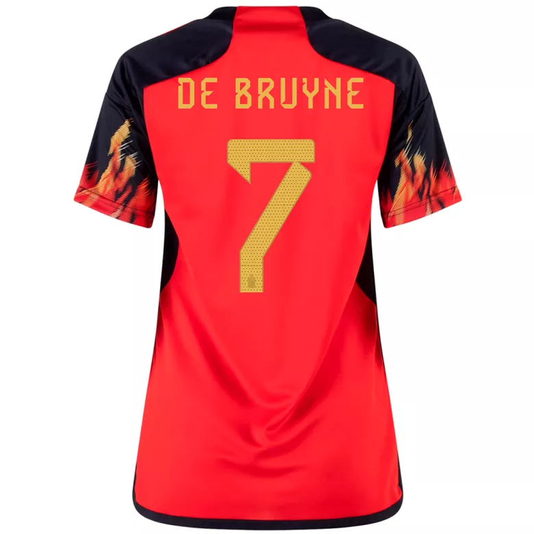 DE BRUYNE #7 Belgium Home Jersey World Cup 2022 Women - vstockx