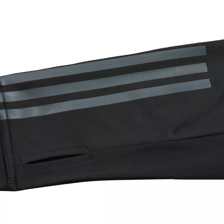 Real Madrid 1/4 Zip Tracksuit 2023/24 Black - vstockx