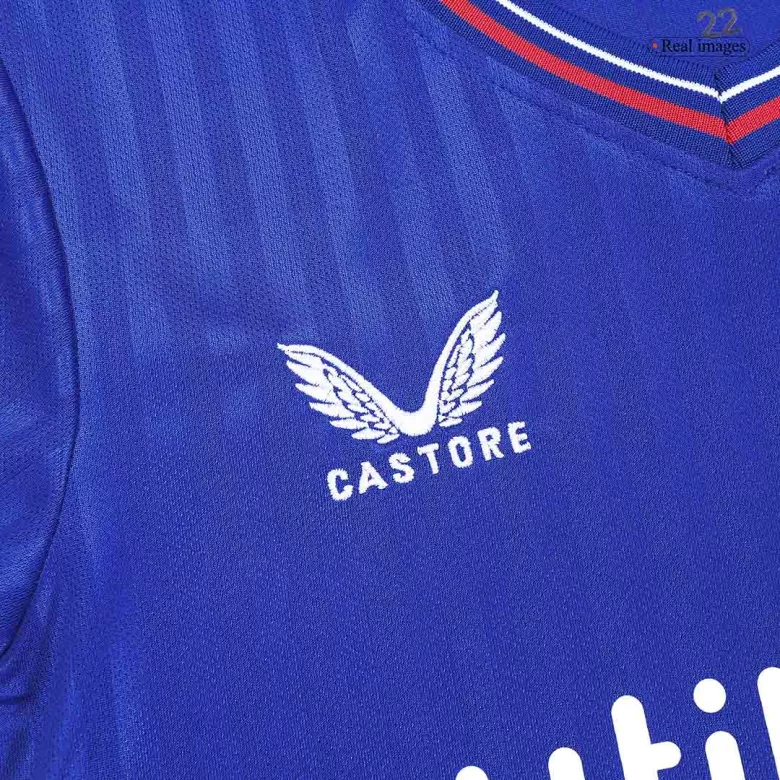 Glasgow Rangers Home Kids Jerseys Kit 2023/24 - vstockx