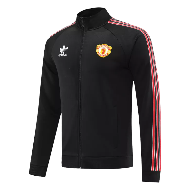 Manchester United Tracksuit 2022/23 Black - vstockx