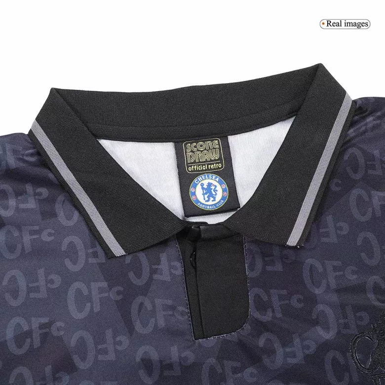 Chelsea x Score Draw Retro Jersey 2023 Black - vstockx