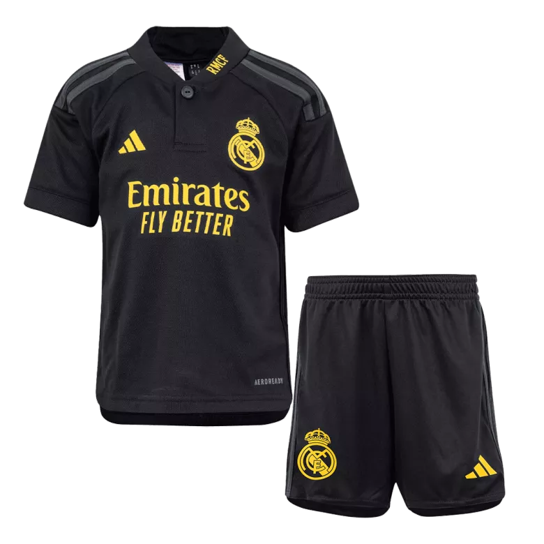 Real Madrid Third Away Kids Soccer Jerseys Kit 2023/24 - vstockx