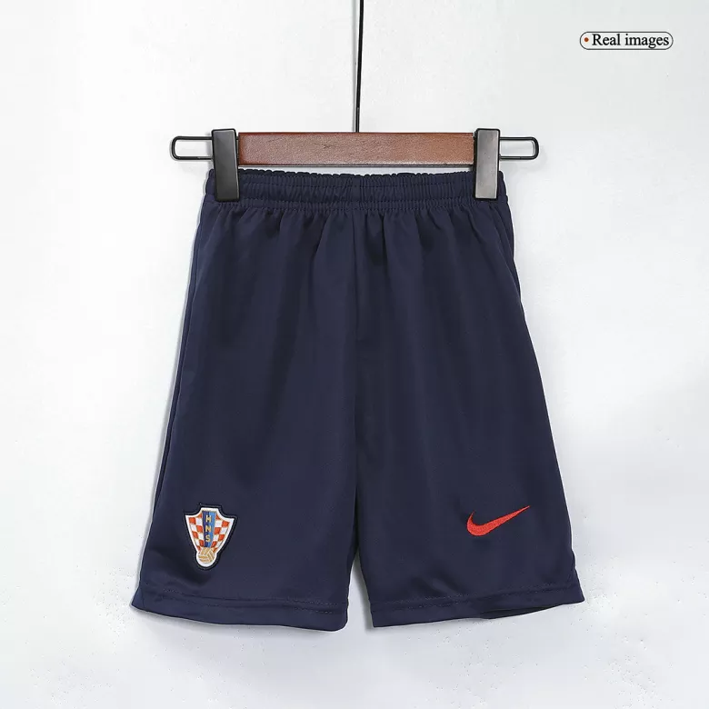 Croatia Away World Cup Kids Jerseys Kit 2022 - vstockx