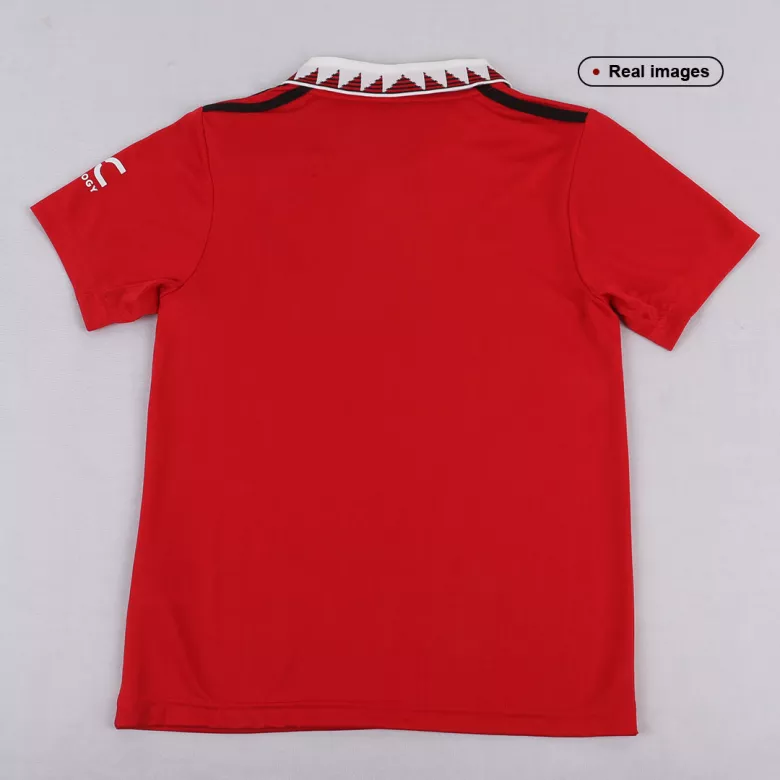Manchester United Home Kids Jerseys Full Kit 2022/23 - vstockx