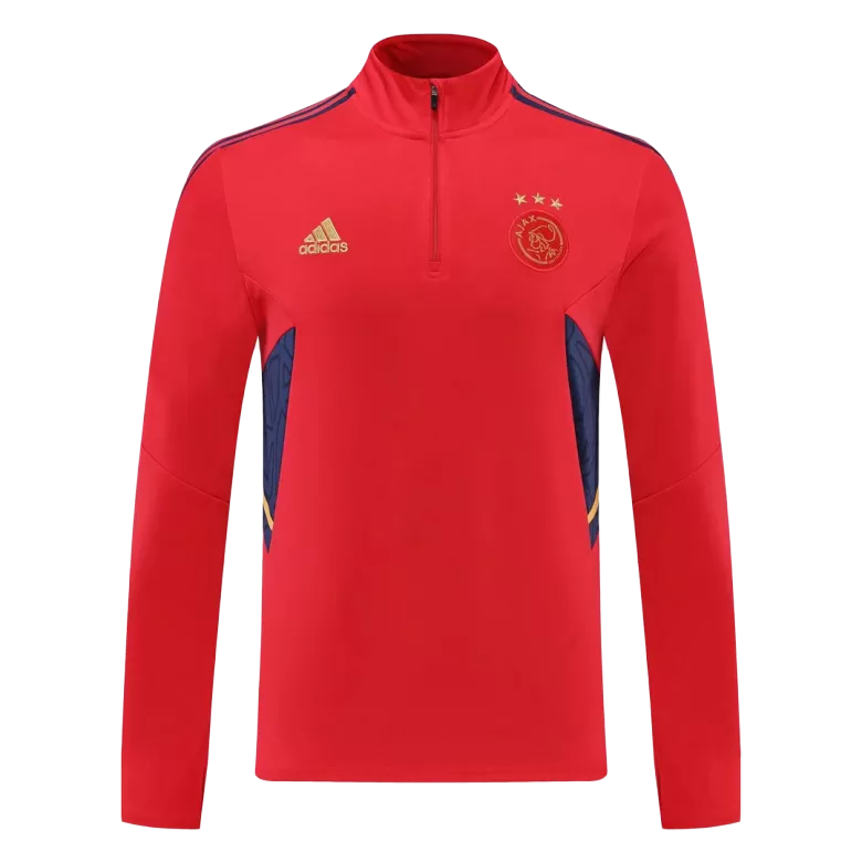 Ajax 1/4 Zip Tracksuit 2022/23 Red - vstockx