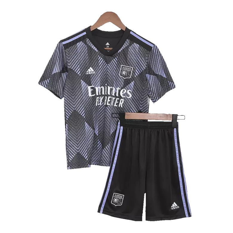 Olympique Lyonnais Third Away Kids Jerseys Kit 2022/23 - vstockx