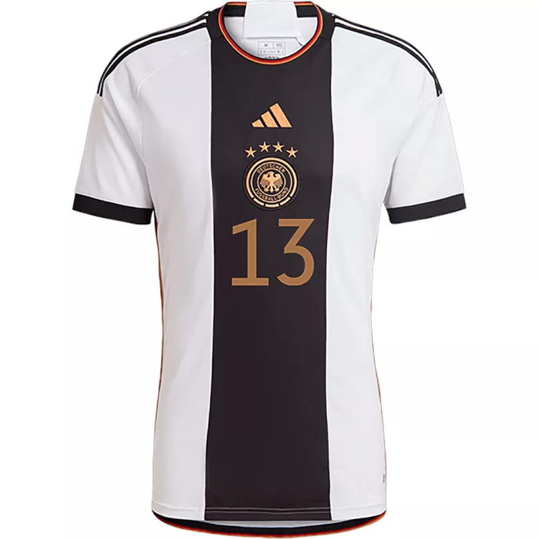 M��LLER #13 Germany Home Jersey World Cup 2022 - vstockx
