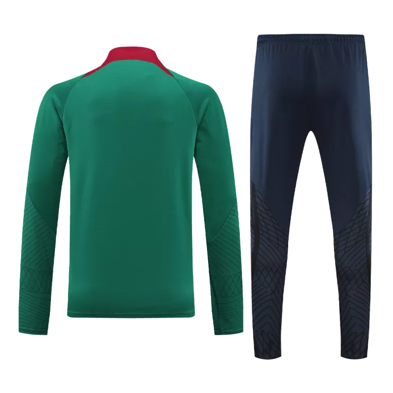 Portugal 1/4 Zip Tracksuit 2022 Green - vstockx