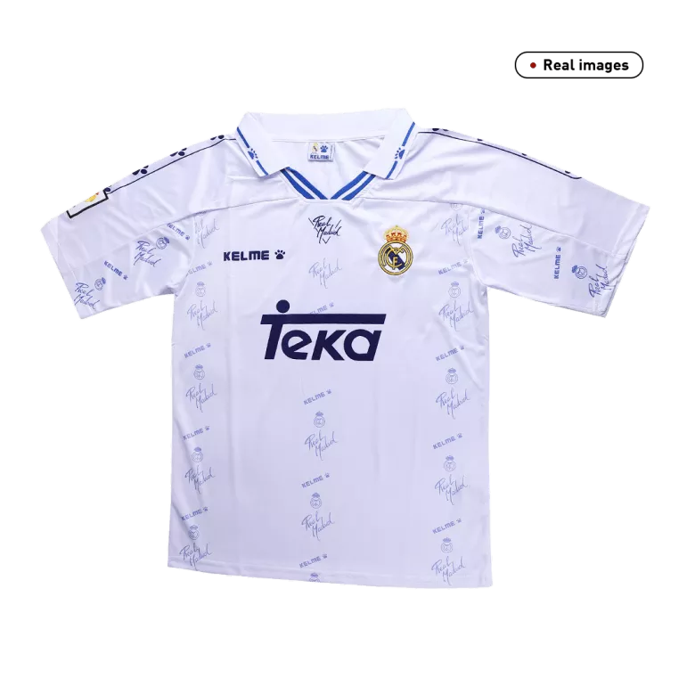 Vintage Soccer Jersey Real Madrid Home 1994/96 - vstockx