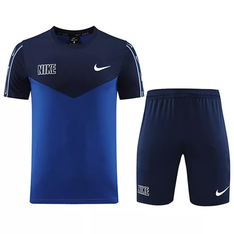 NK-ND03 Customize Team Jersey Kit(Shirt+Short) Blue - vstockx