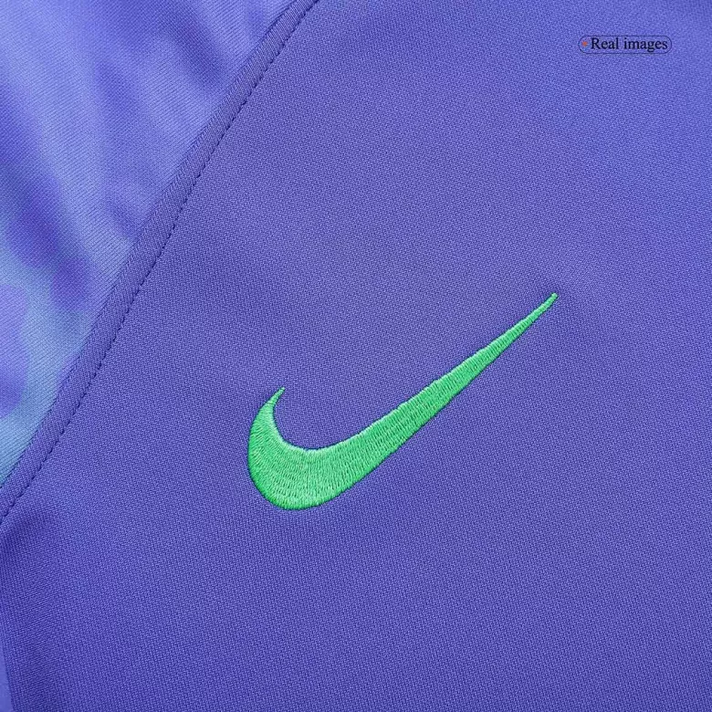Brazil Away Long Sleeve Soccer Jersey 2022 - vstockx