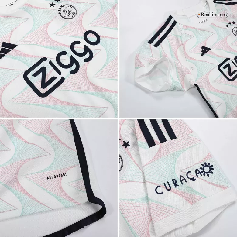 Ajax Away Kids Jerseys Kit 2023/24 - vstockx