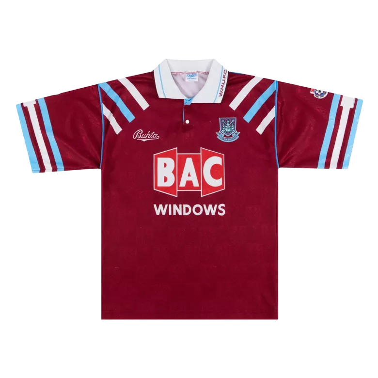 Retro West Ham United Home Jersey 1991/92 - vstockx