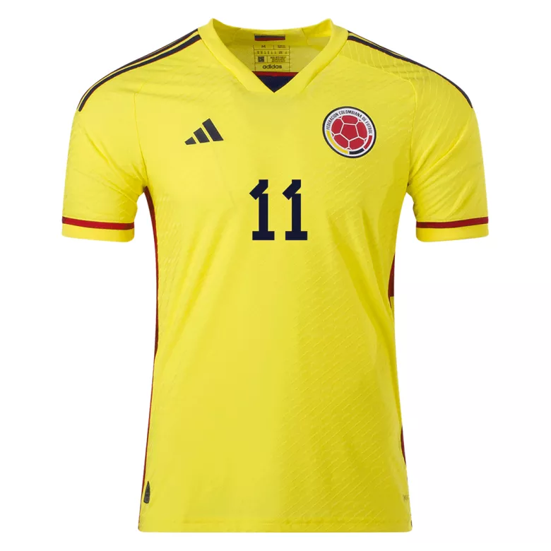 CUADRADO #11 Colombia Home Authentic Jersey 2022 - vstockx