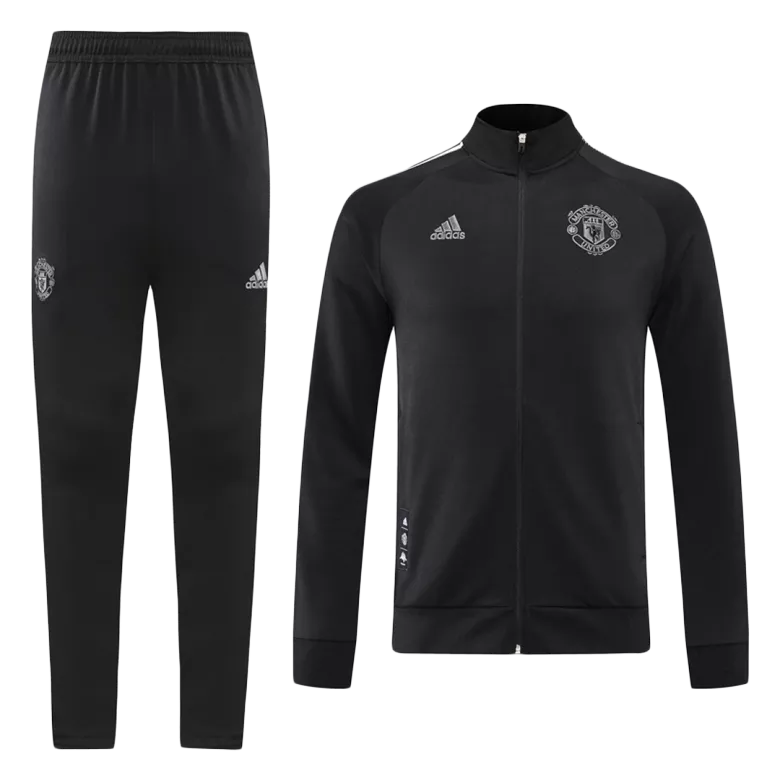 Manchester United Tracksuit 2022 Black - vstockx