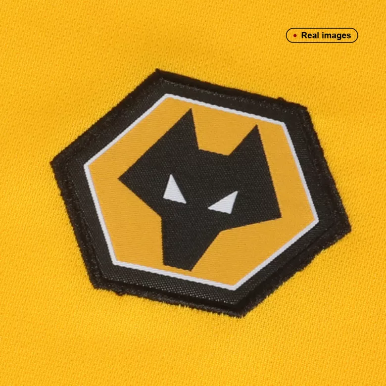 Wolverhampton Wanderers Home Kids Soccer Jerseys Kit 2022/23 - vstockx