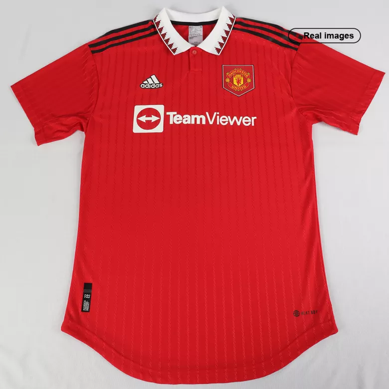 RASHFORD #10 Manchester United Home Authentic Jersey 2022/23 - vstockx