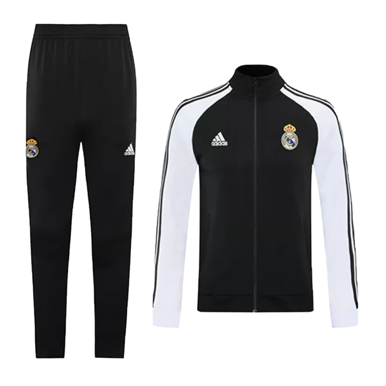 Real Madrid Tracksuit 2020/21 Black - vstockx