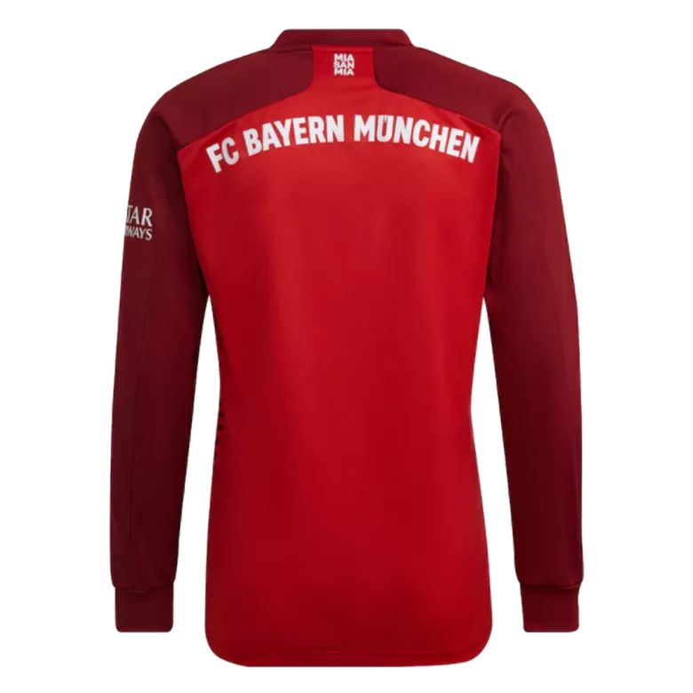 Bayern Munich Home Long Sleeve Soccer Jersey 2021/22 - vstockx