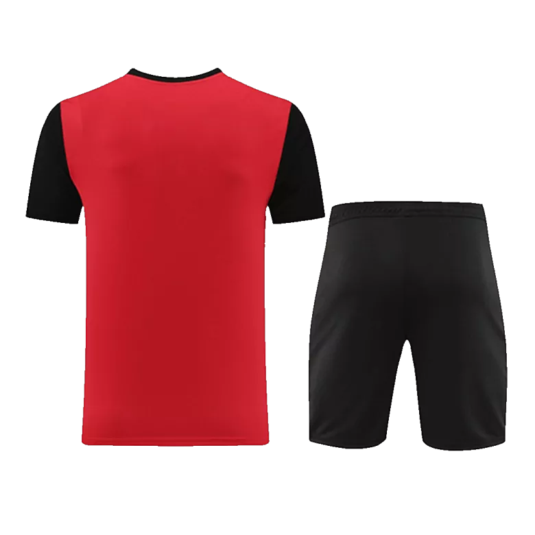 NK-ND03 Customize Team Jersey Kit(Shirt+Short) Red - vstockx