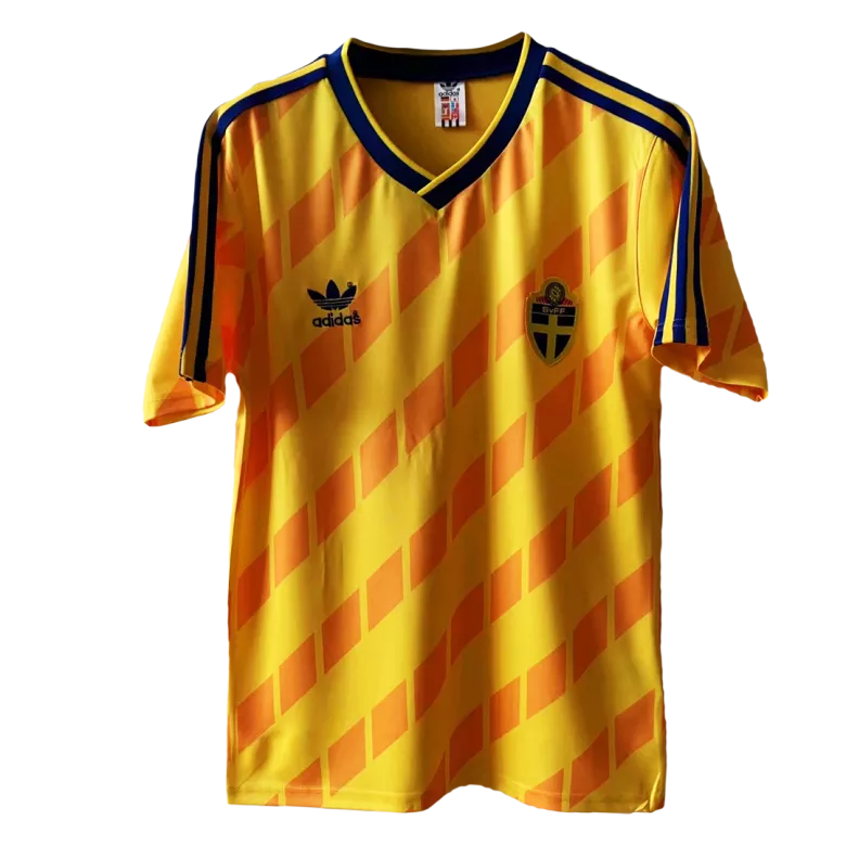Vintage Soccer Jersey Sweden Home 1988 - vstockx