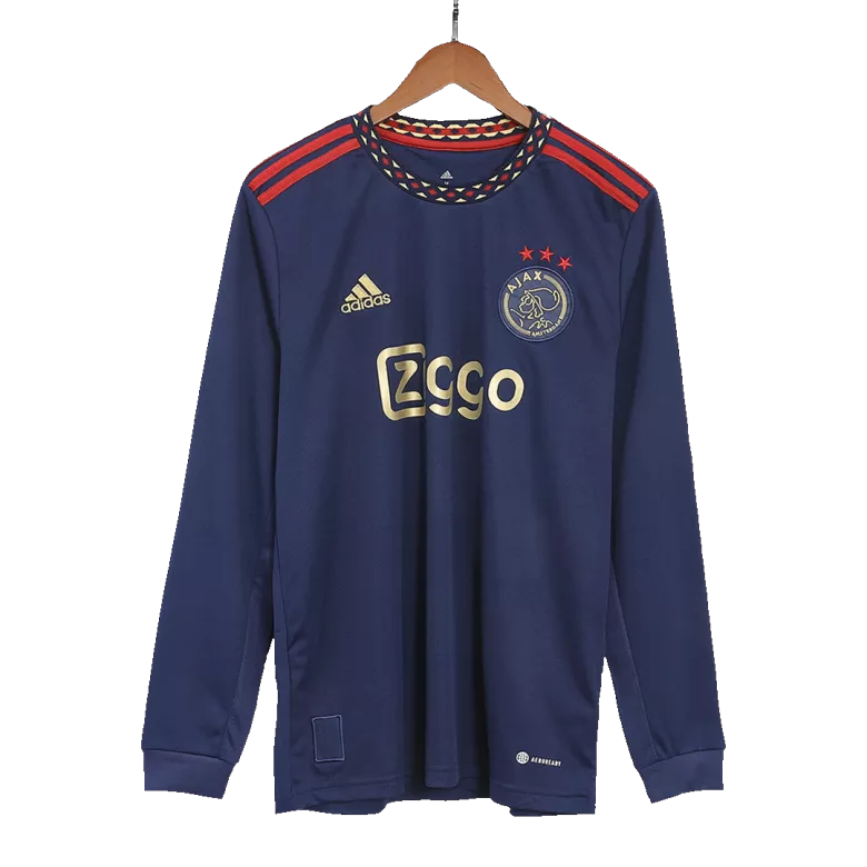 Ajax Away Long Sleeve Soccer Jersey 2022/23 - vstockx