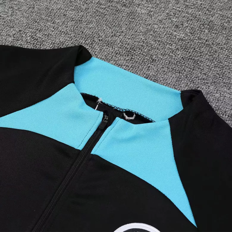 Inter Milan 1/4 Zip Tracksuit 2022/23 Black - vstockx