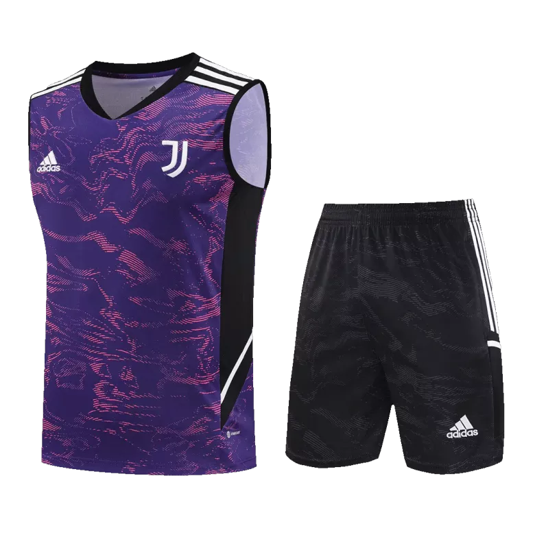 Juventus Jerseys Sleeveless Training Kit 2022/23 Purple - vstockx