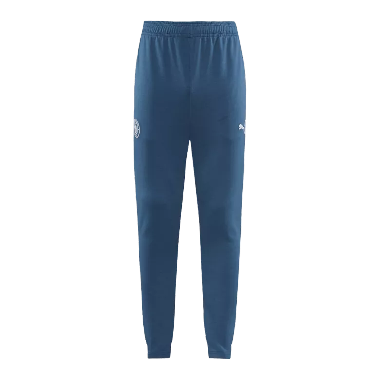 Manchester City Hoodie Tracksuit 2024/25 Blue - vstockx
