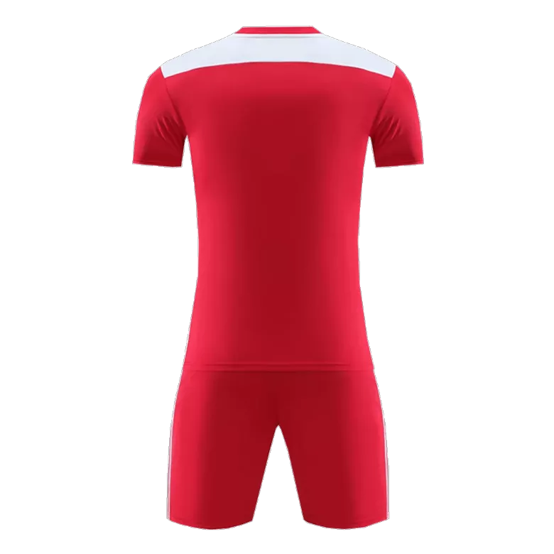 Customize Team Jersey Kit(Shirt+Short) Red AD821 - vstockx