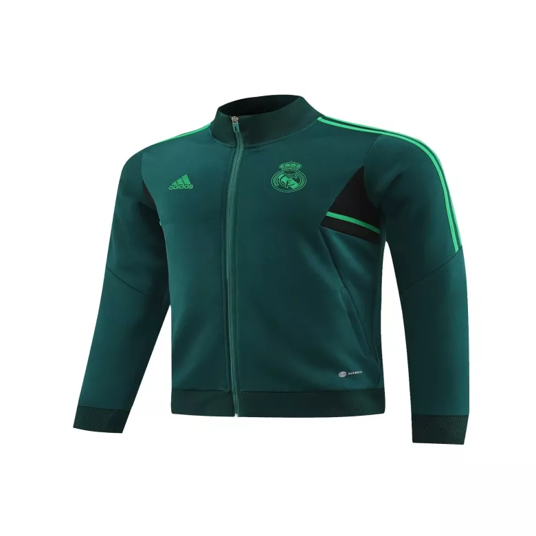Real Madrid Jacket Tracksuit 2022/23 Green - vstockx