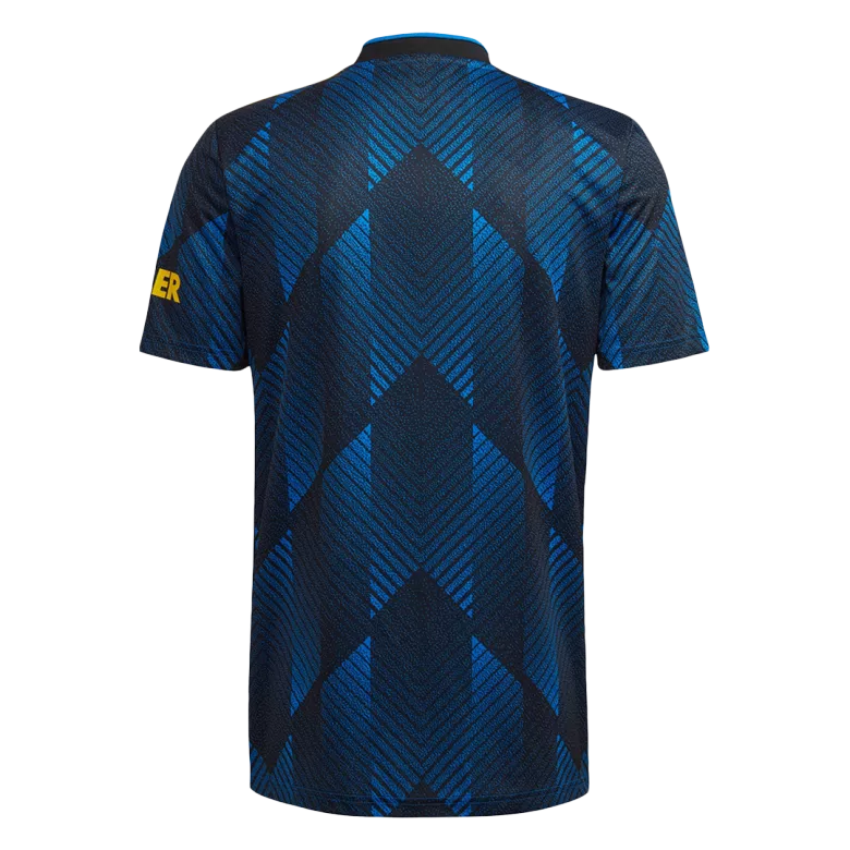 RONALDO #7 Manchester United Third Away Kids Soccer Jerseys Kit 2021/22 - vstockx