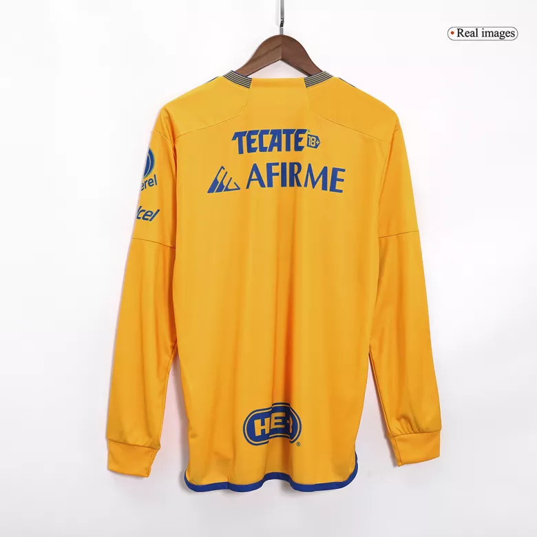 Tigres UANL Home Long Sleeve Soccer Jersey 2023/24 - vstockx