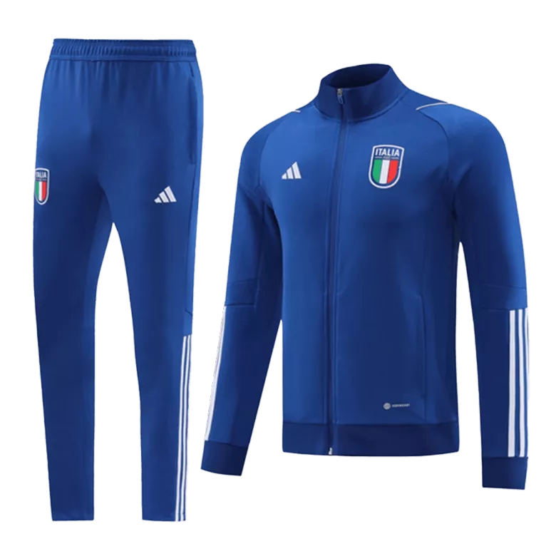 Italy Jacket Tracksuit 2022/23 Blue - vstockx