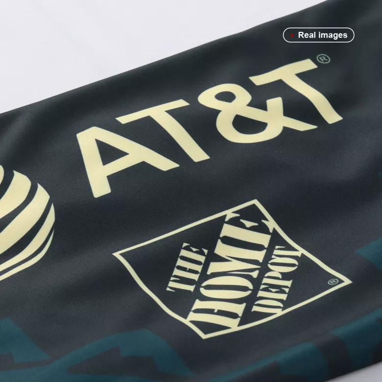 Club America Away Long Sleeve Soccer Jersey 2021/22 - vstockx