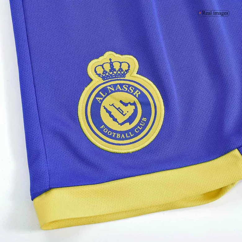 Al Nassr Home Soccer Shorts 2022/23 - vstockx