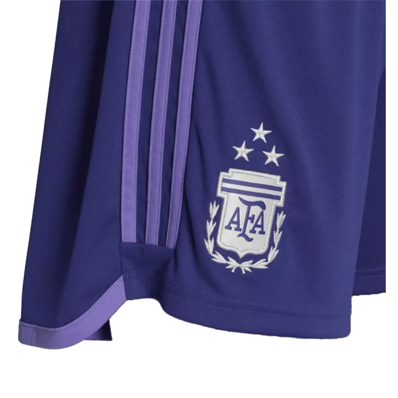 Argentina Away World Cup Jerseys Full Kit 2022 - Three Stars - vstockx