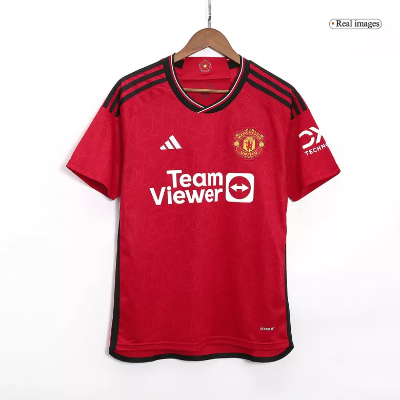 Manchester United Home Jerseys Kit 2023/24 - vstockx