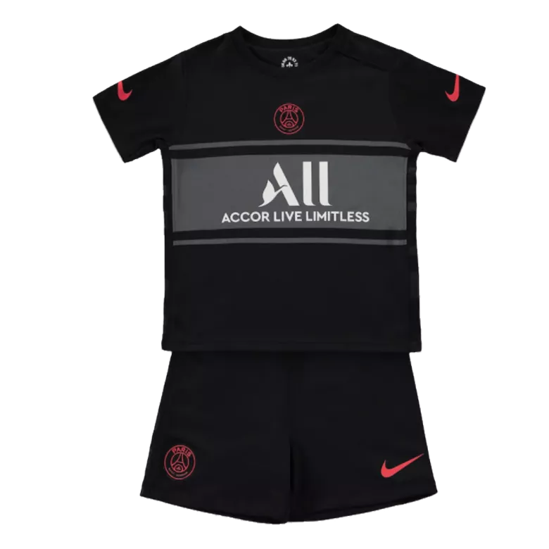 PSG Third Away Kids Soccer Jerseys Kit 2021/22 - vstockx