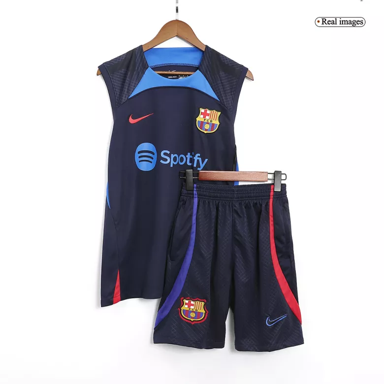 Barcelona Jerseys Sleeveless Training Kit 2022/23 - vstockx