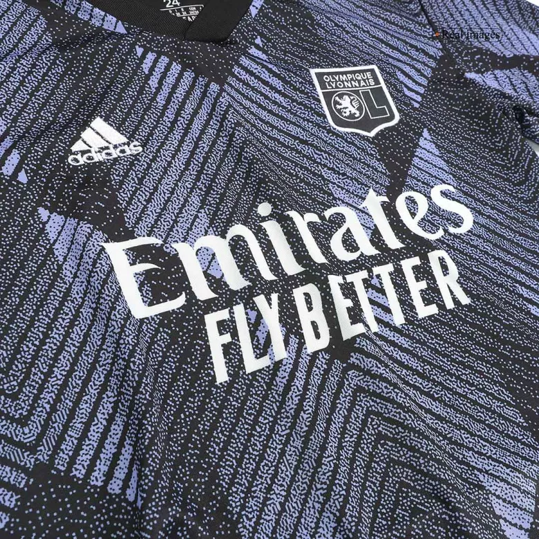 Olympique Lyonnais Third Away Kids Jerseys Kit 2022/23 - vstockx
