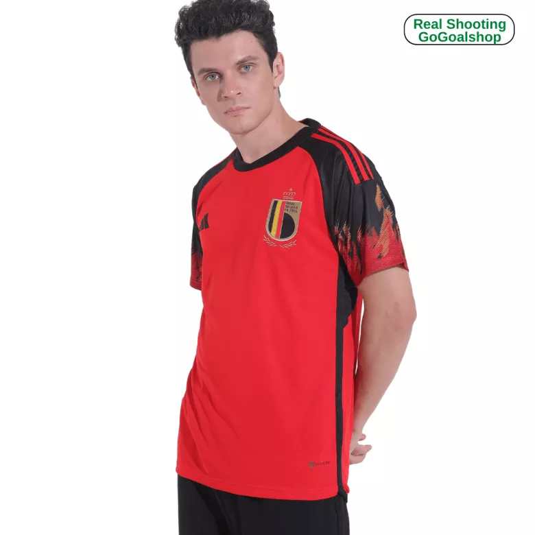 Belgium Home Jersey Shirt World Cup 2022 - vstockx