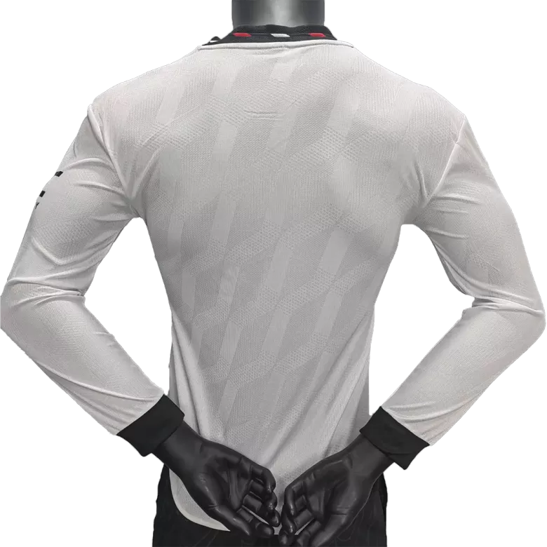 Authentic Manchester United Away Long Sleeve Soccer Jersey 2022/23 - vstockx