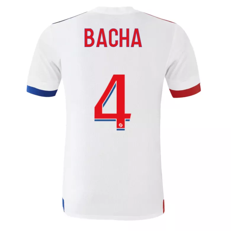 BACHA #4 Olympique Lyonnais Home Soccer Jersey 2020/21 - vstockx