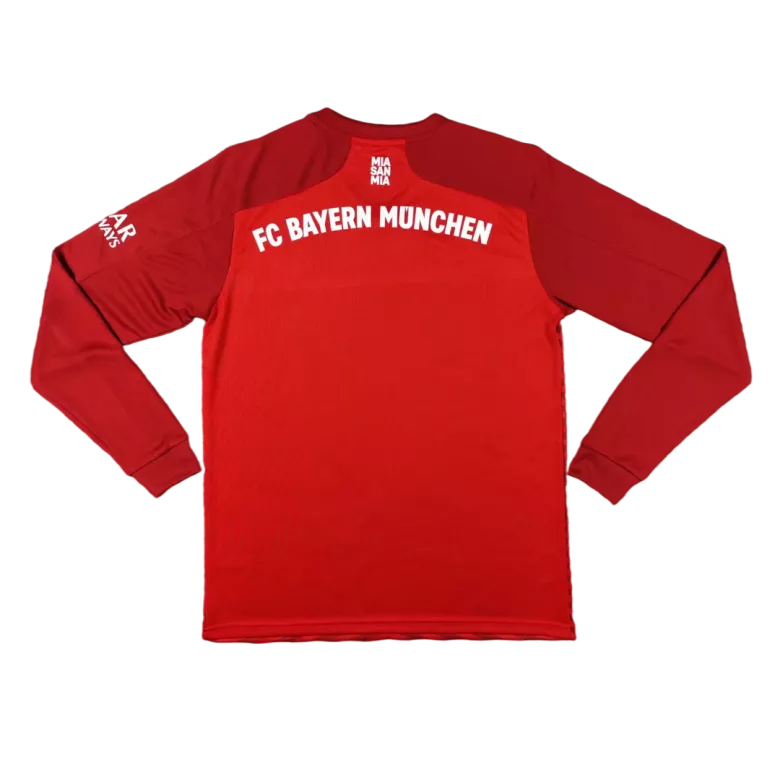 Bayern Munich Home Long Sleeve Soccer Jersey 2021/22 - vstockx